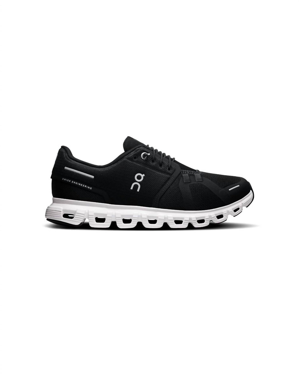 Women's Cloud 6 Running Shoe In Black/ White