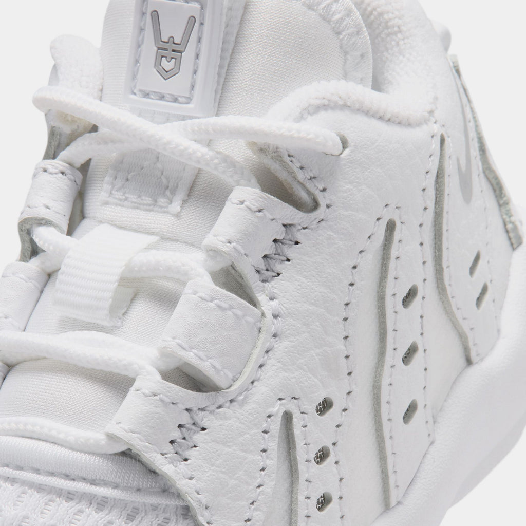 Air DT Max 96 Low Infant Toddler Basketball Shoes (White/Metallic Silver)