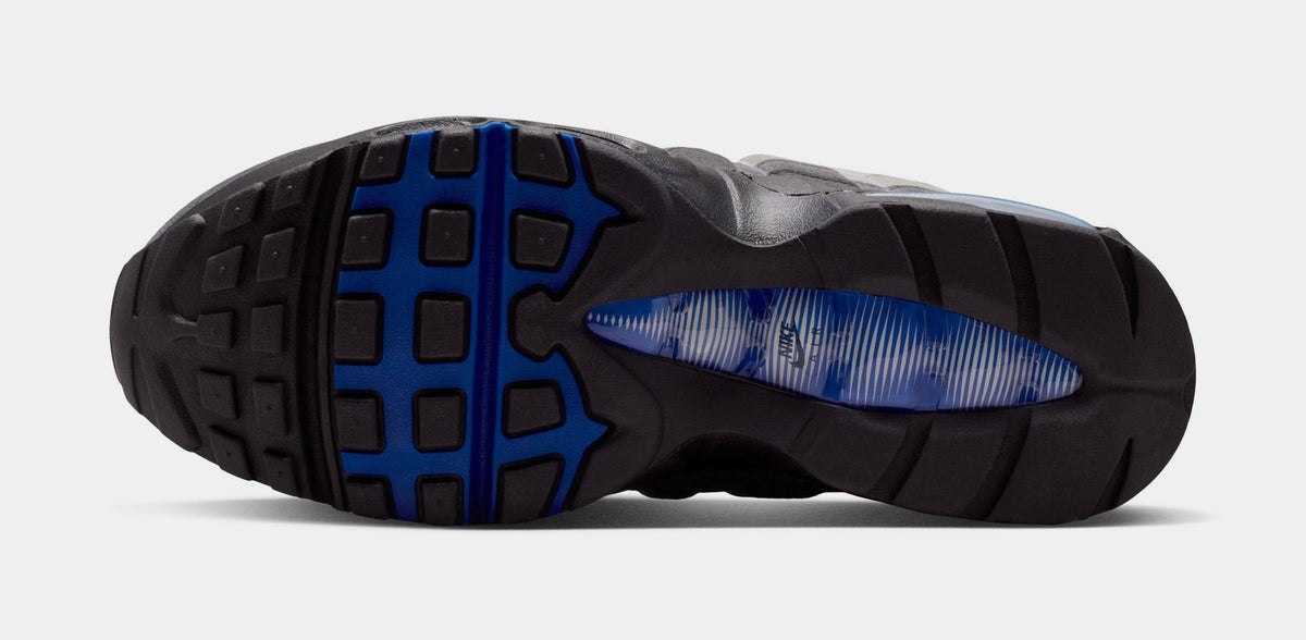Air Max 95 Big Bubble Old Royal Womens Running Shoes (Black/White/Medium Grey/Old Royal)