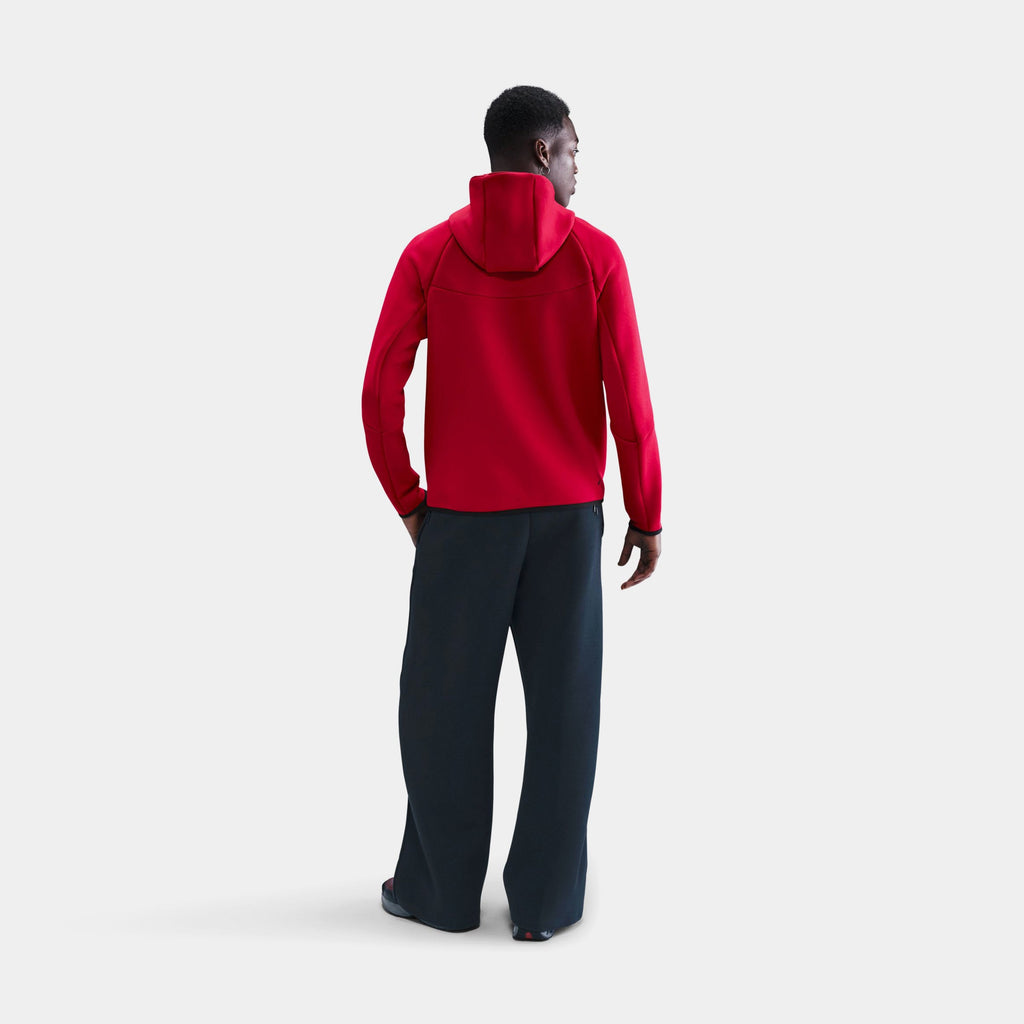 Tech Fleece Windrunner Full Zip Mens Jacket (Gym Red/Black)