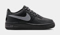 Air Force 1 Low Grade School Lifestyle Shoes (Black/Smoke Grey)