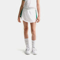 One Dri Fit High Waisted Grade School Skort (White/Malachite)