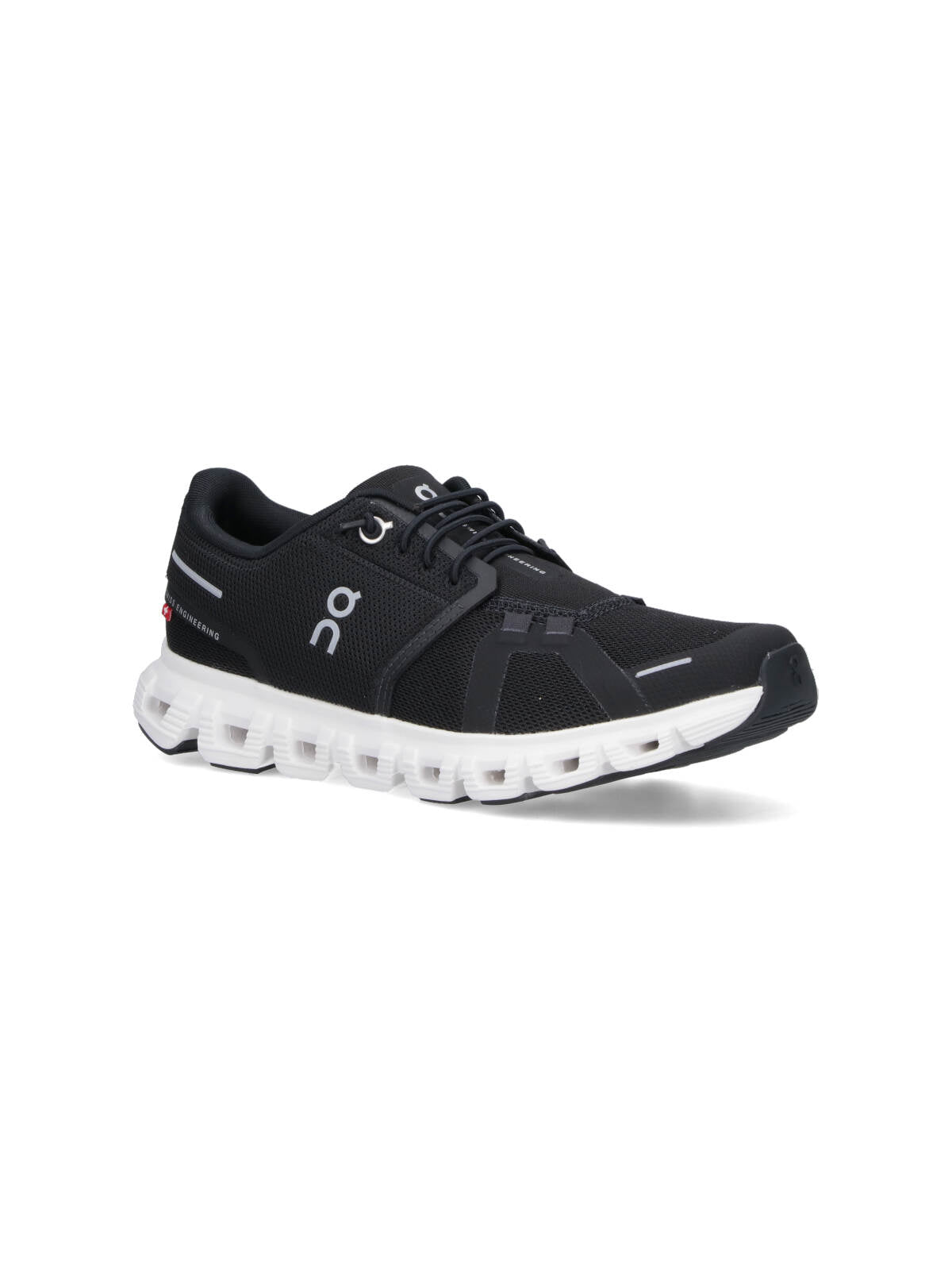 Cloud 6 Sneakers With Rounded Toe And Textured Rubber Sole