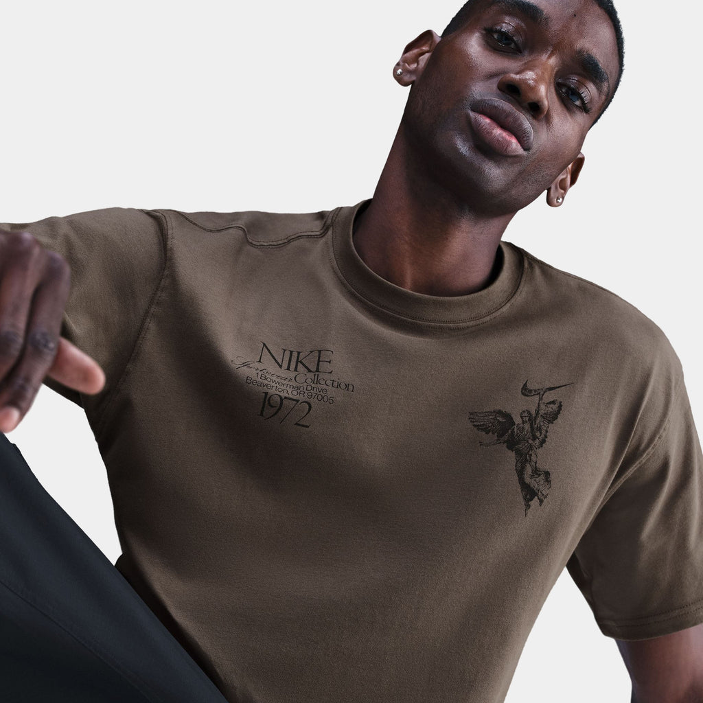 NSW Max 90 On The Wings Of Victory Mens Short Sleeve Shirt (Grey/Black)