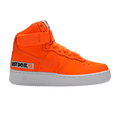 Nike Wmns Air Force 1 High 'Just Do It' — Total Orange/White-Black