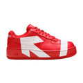 Nike Wmns Air Force 1 Low Upstep 'Uptown' — University Red/White