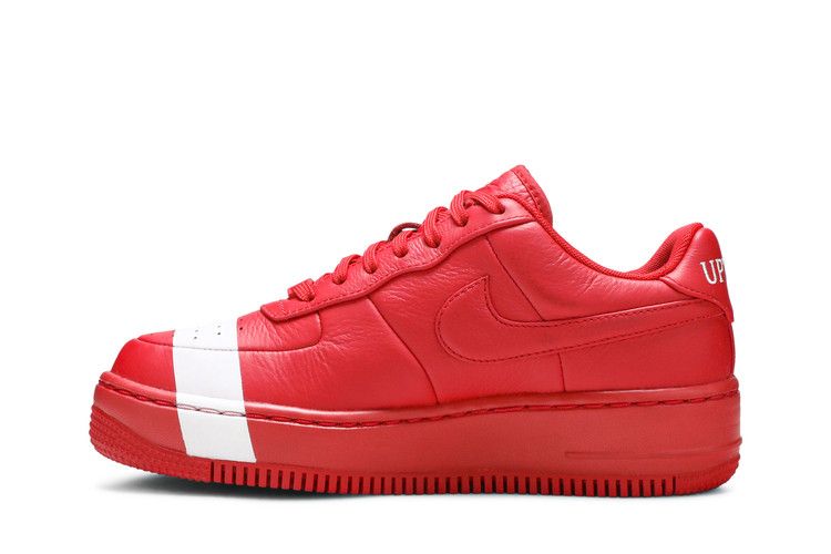 Nike Wmns Air Force 1 Low Upstep 'Uptown' — University Red/White