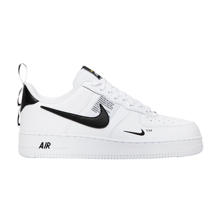 Nike Air Force 1 '07 LV8 'Overbranding' — White/White-Black-Tour Yellow