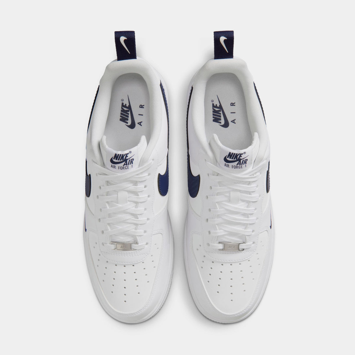 Air Force 1 '07 Mens Lifestyle Shoes (White/Midnight Navy/White)