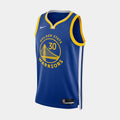 Golden State Warriors Icon Edition Dri Fit Mens Jersey (Rush Blue)