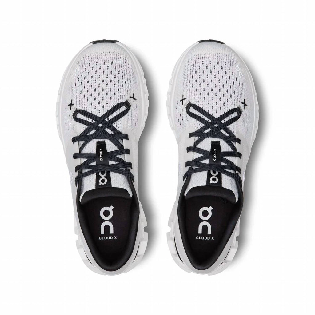Women's Cloud X 4 Running Shoe In Ivory/black