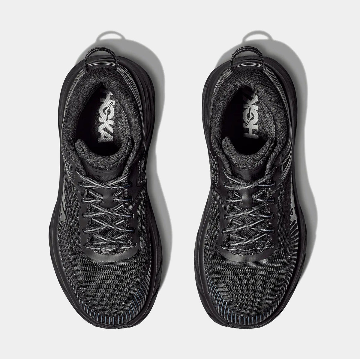 Bondi 7 Mens Running Shoes (Black/Black)