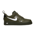 Nike Air Force 1 '07 LV8 'Overbranding' — Olive Canvas/White-Black-Tour Yellow