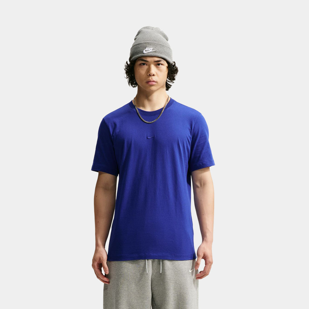 Sportswear Mens Short Sleeve Shirt (Navy)