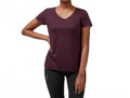 Short Sleeve Performance Tee In Mulberry|Black