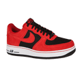 Nike Air Force 1 — black/university red-white