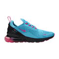Nike Air Max 270 'South Beach' — Light Blue Fury/Laser Fuchsia/Black