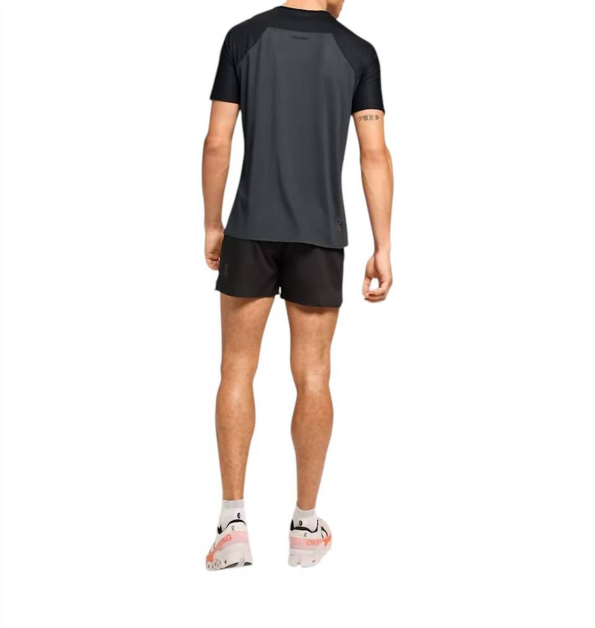 Short Sleeve Performance Tee In Black|Eclipse
