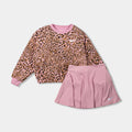 All Over Print Crew Scooter Preschool Set (Brown/Pink)