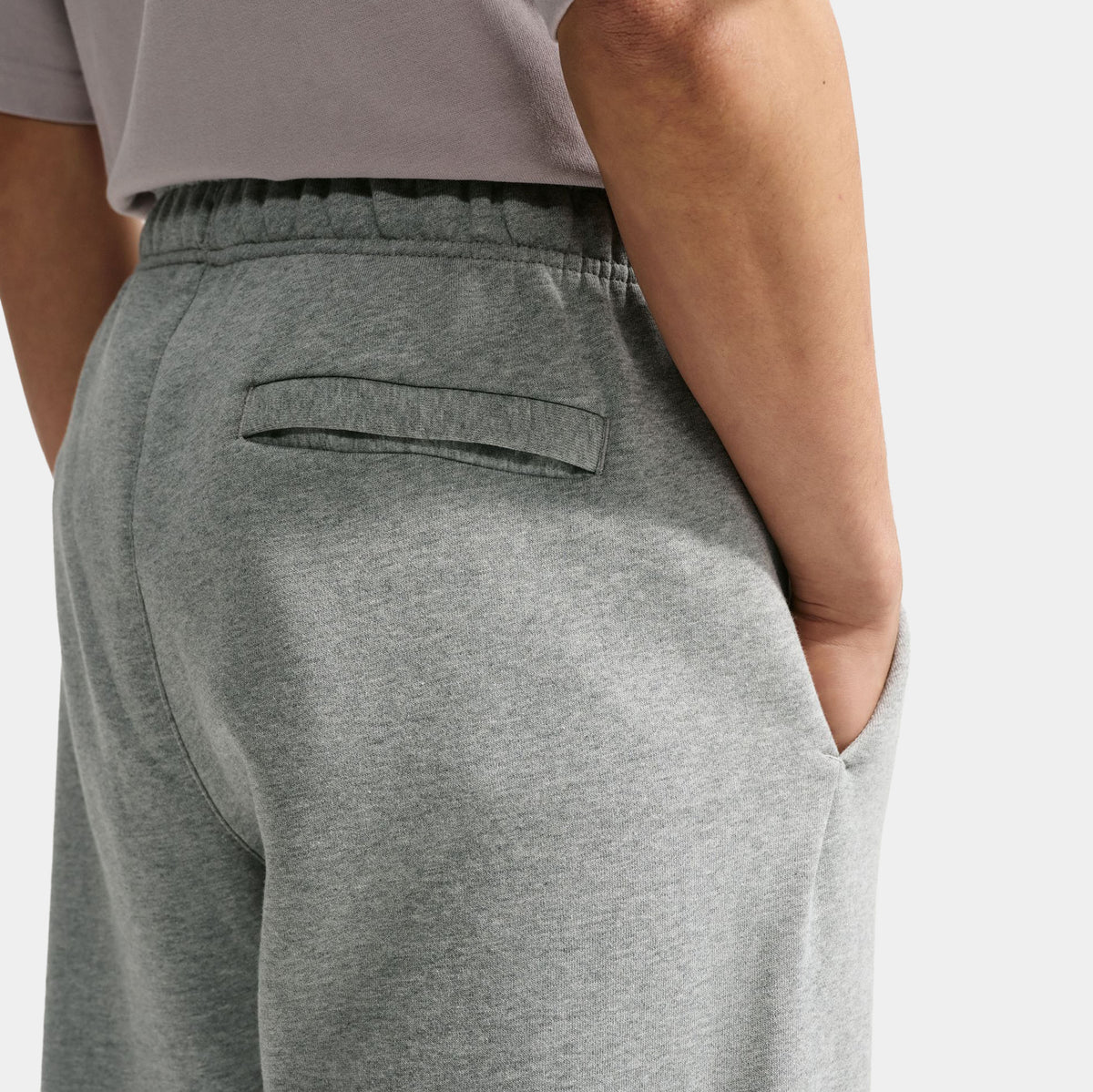 Solo Fleece Bungee Trousers Mens Pants (Shown: Dark Grey Heather/Sail)