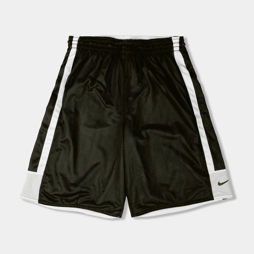 Reversible Dri Fit Basketball Mens Shorts (White/Black)