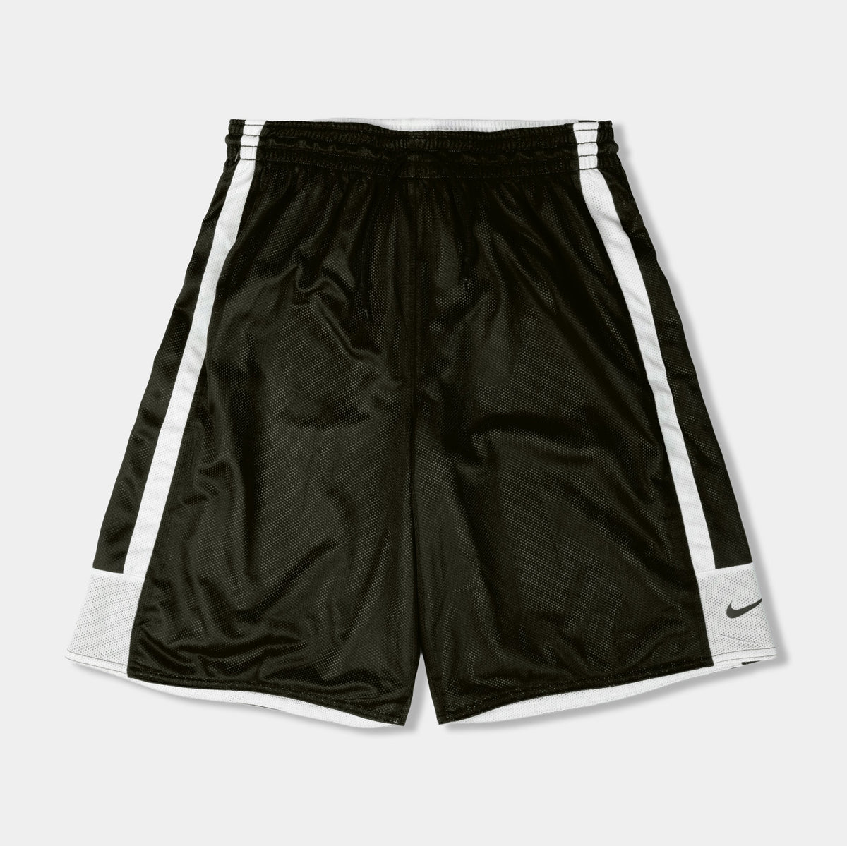 Reversible Dri Fit Basketball Mens Shorts (White/Black)