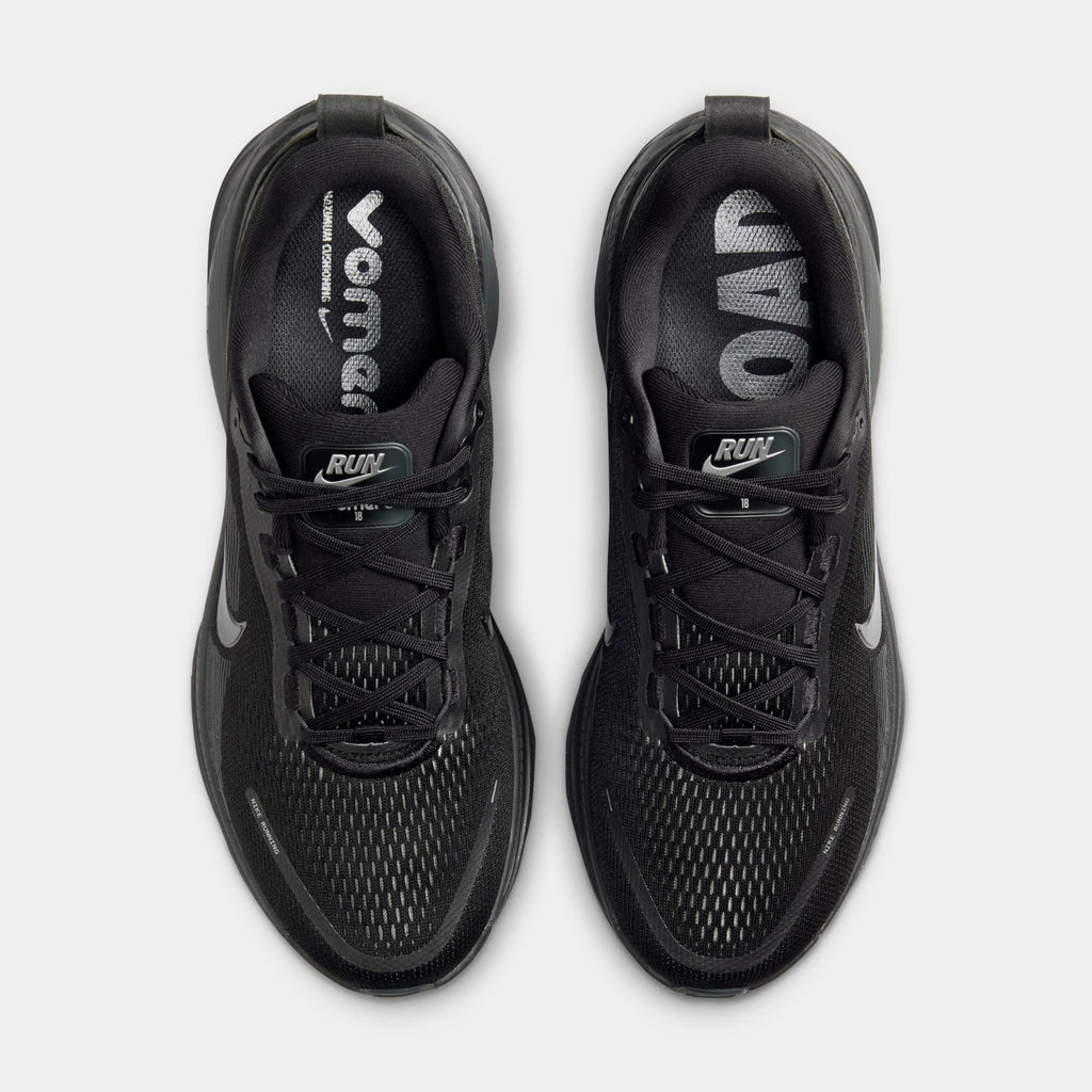 Vomero 18 Mens Running Shoes (Black/Black/Dark Smoke Grey/Light Smoke Grey)