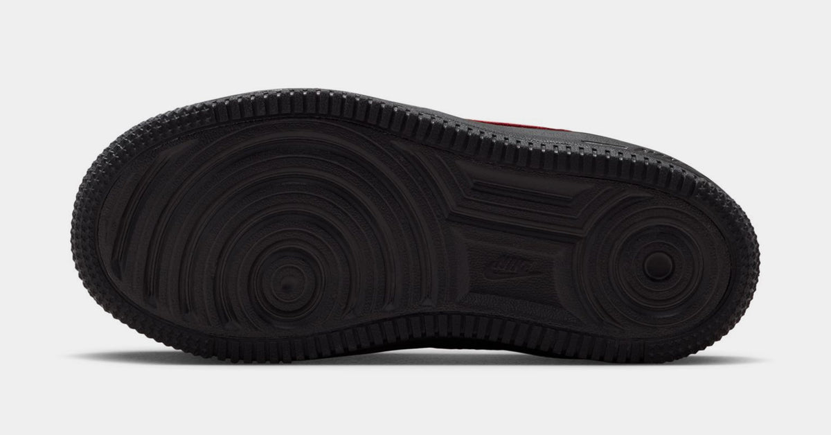 Air Force 1 Low LV8 3 Preschool Lifestyle Shoes (Black/Univetrsity Red/Black/Black)