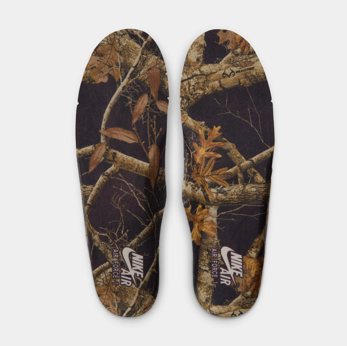 RealTree x Air Force 1 Camo Mens Lifestyle Shoes (Multi-Color/Gum Yellow/Multi-Color)