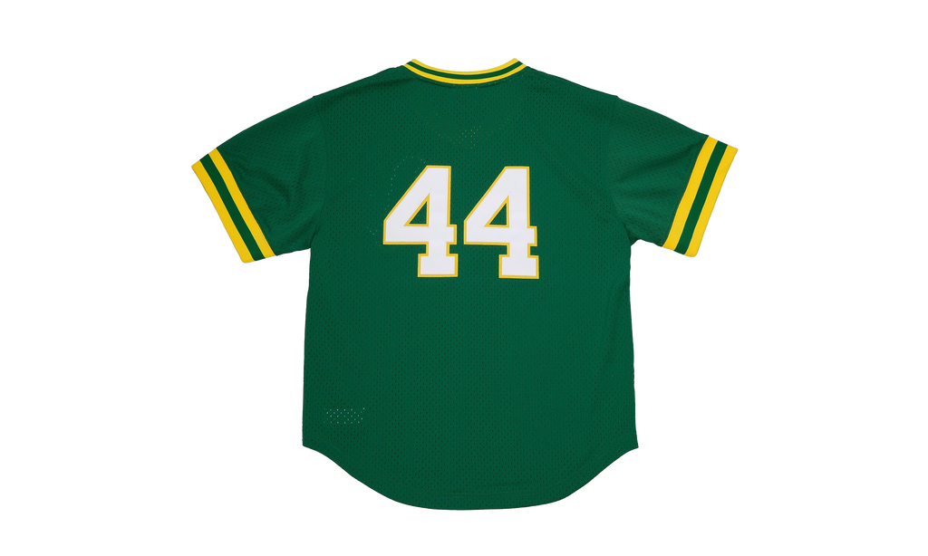Authentic BP Jersey Pullover "MLB Athletics 1987 Reggie Jackson" ABPJ3049 OAT87RJKDKGN