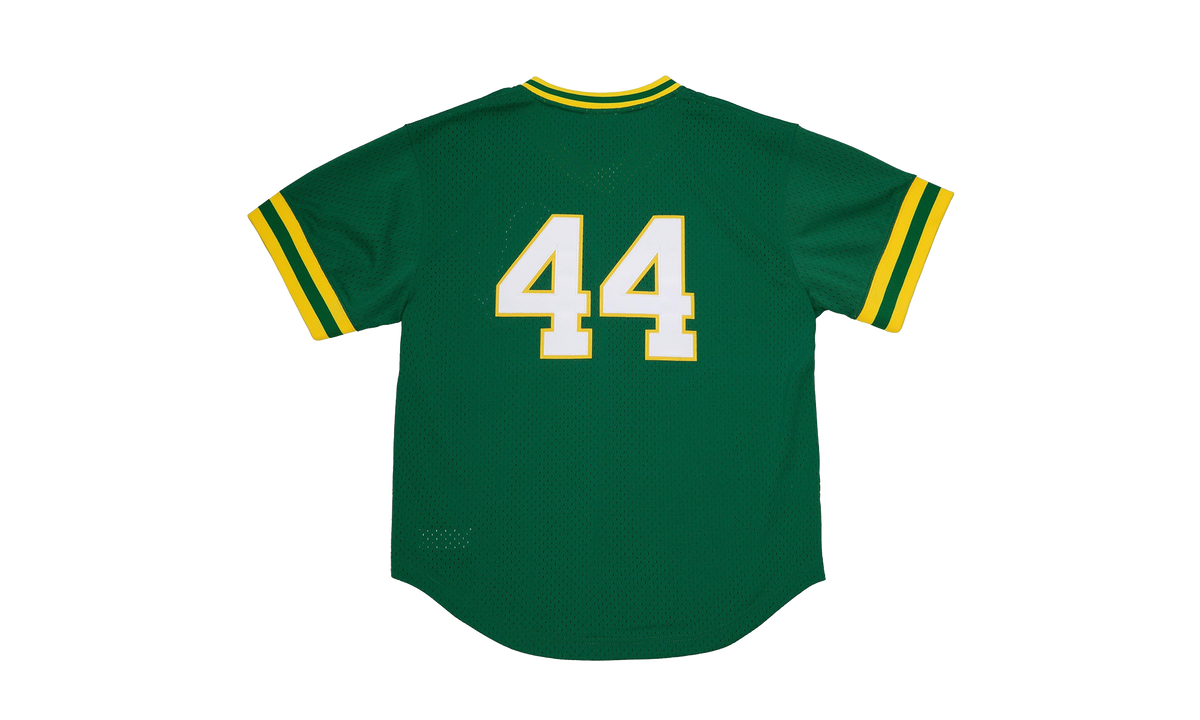 Authentic BP Jersey Pullover "MLB Athletics 1987 Reggie Jackson" ABPJ3049 OAT87RJKDKGN