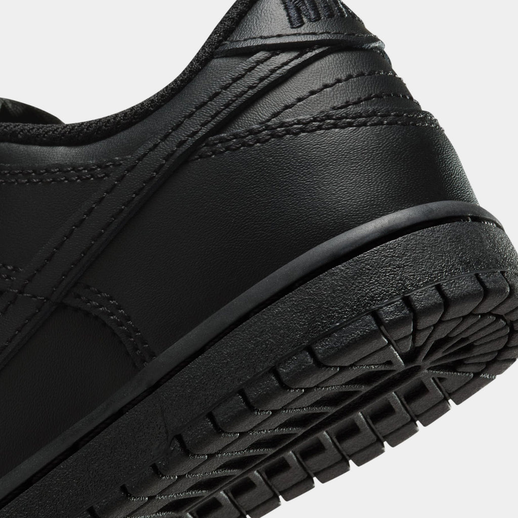 Dunk Low Preschool Lifestyle Shoes (Triple Black)