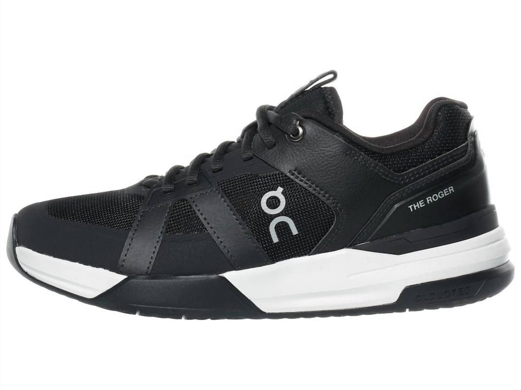 Women's On The Roger Clubhlouse Pro Shoes In Black/ White