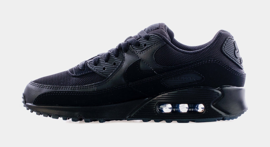 Air Max 90 Mens Running Shoes (Black/Black)