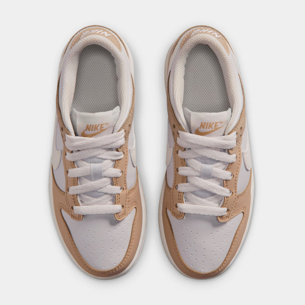 Dunk Low Preschool Lifestyle Shoes (Linen/Platinum Tint/Sail)