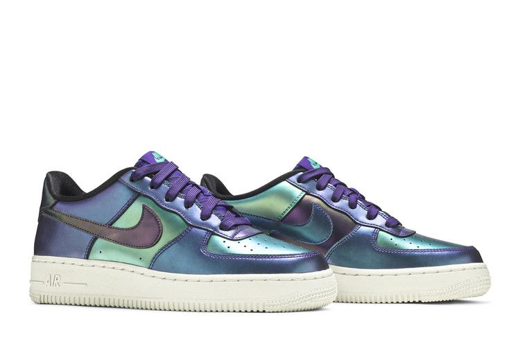 Nike Air Force 1 Low LV8 GS 'Purple Neptune Green'