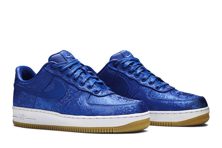 CLOT x Nike Air Force 1 PRM 'Royal Silk'