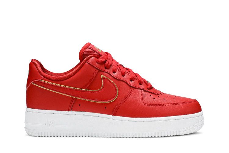 Nike Wmns Air Force 1 Low 'Red Gold Swoosh'