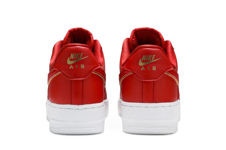Nike Wmns Air Force 1 Low 'Red Gold Swoosh'