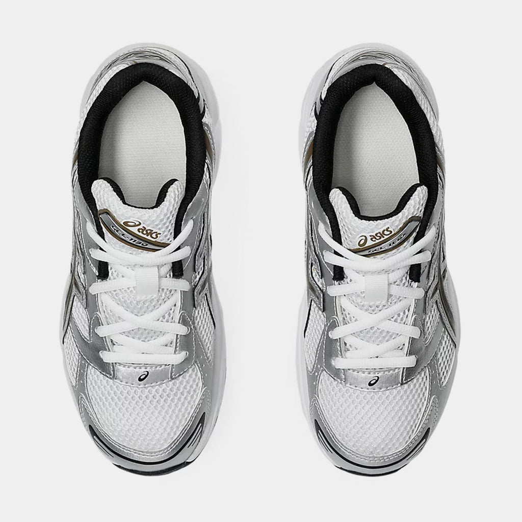 Gel 1130 Grade School Running Shoes (White/Clay Canyon)