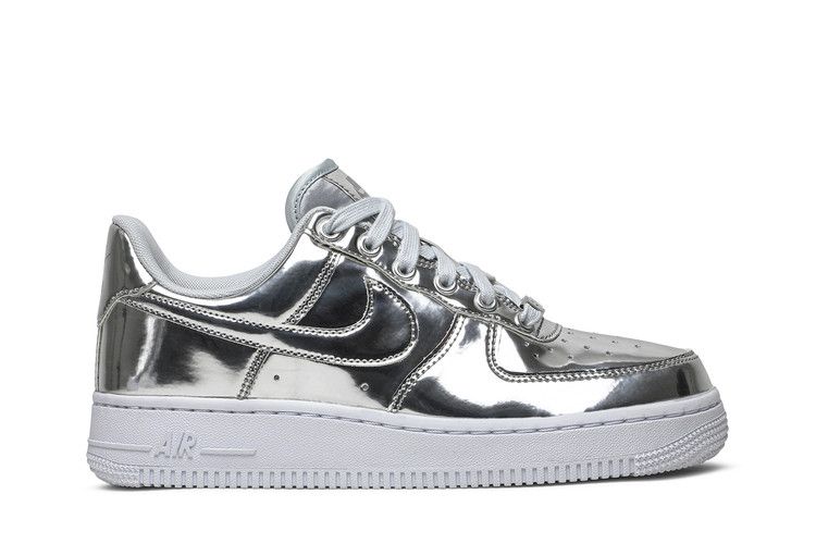 Nike Wmns Air Force 1 SP 'Liquid Metal - Chrome'