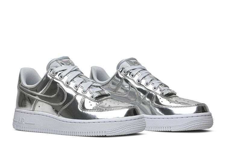 Nike Wmns Air Force 1 SP 'Liquid Metal - Chrome'