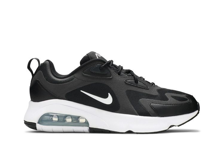 Nike Air Max 200 'Black' — Black/White/Off Noir