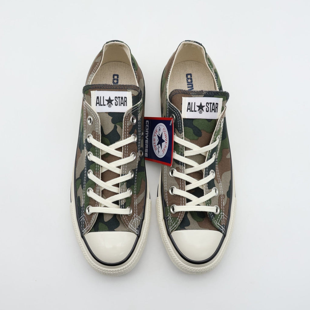 31318230 Converse All Star Aged Woodlandcamo OX Green Gray Brown (Men's)