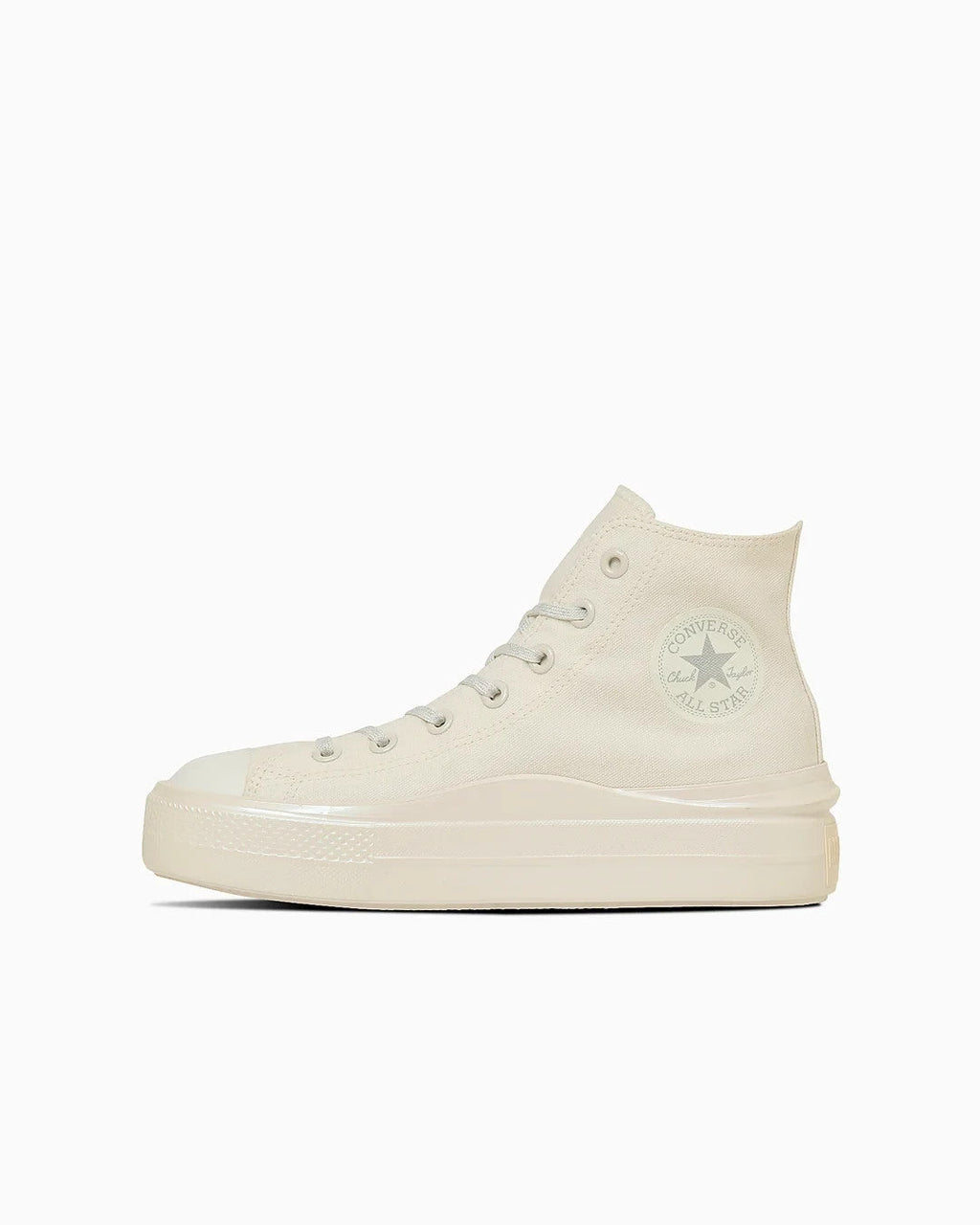 31315720 Converse All Star Light PLTS 2 Holosole Hi White Pearl (Women's)
