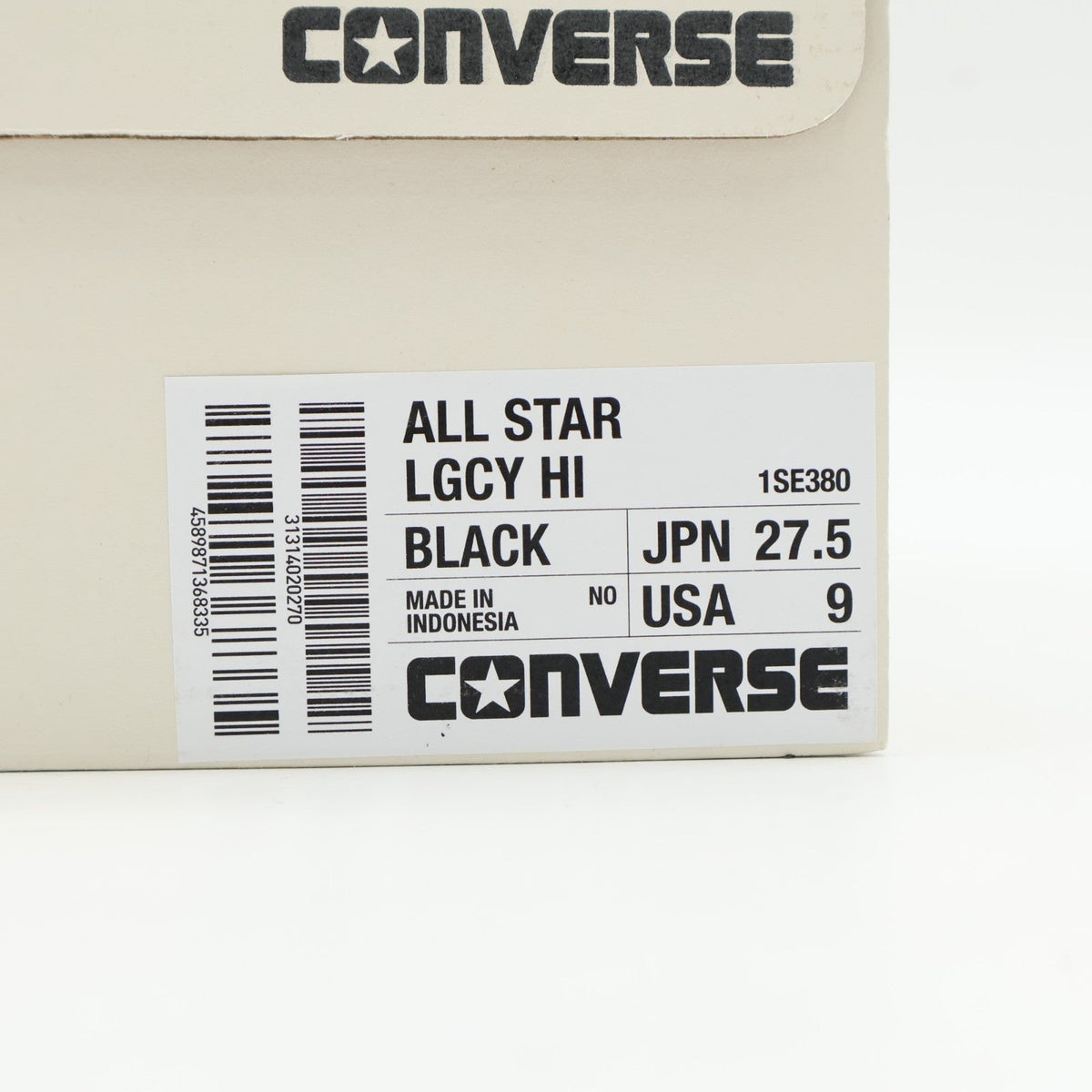 31314020 Converse All Star Lgcy Hi Black (Men's)
