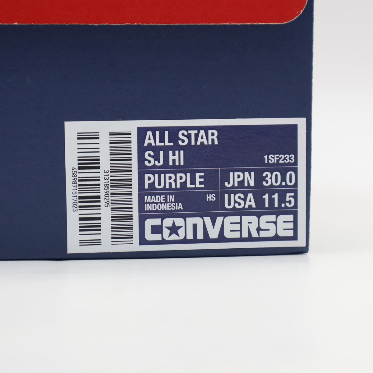 31318590 Converse All Star SJ Hi "Purple" (Men's)