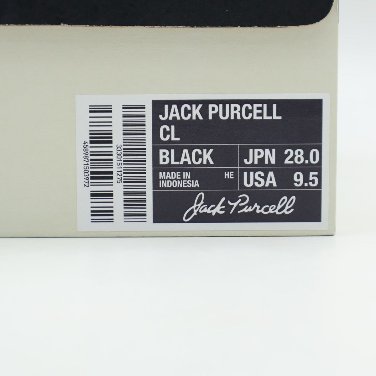 33301511 Converse Jack Purcell CL "Black" (Men's)