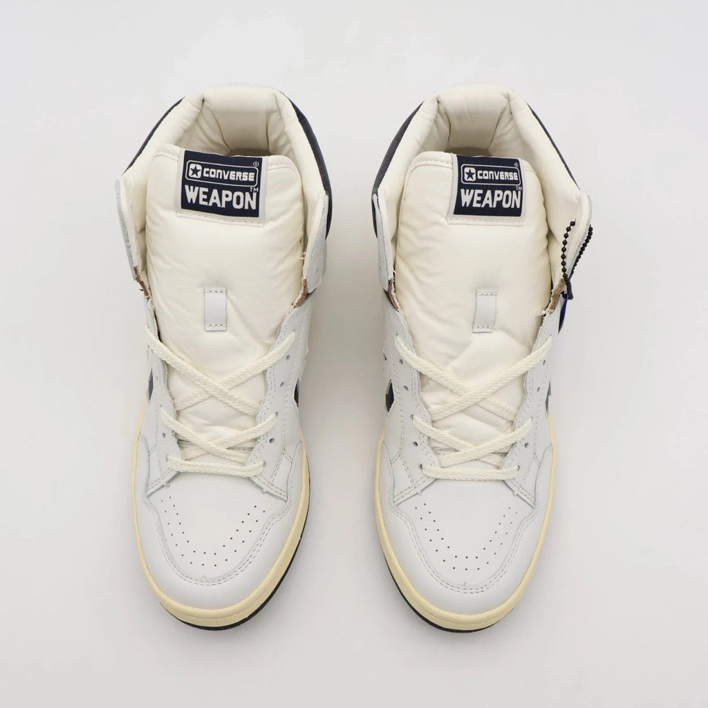 34201760 Converse Weapon VTG Hi Off White Vintage Navy (Men's)