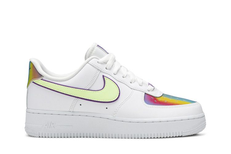 Nike Wmns Air Force 1 Low 'Easter' — White/Barely Volt/Hyper Blue